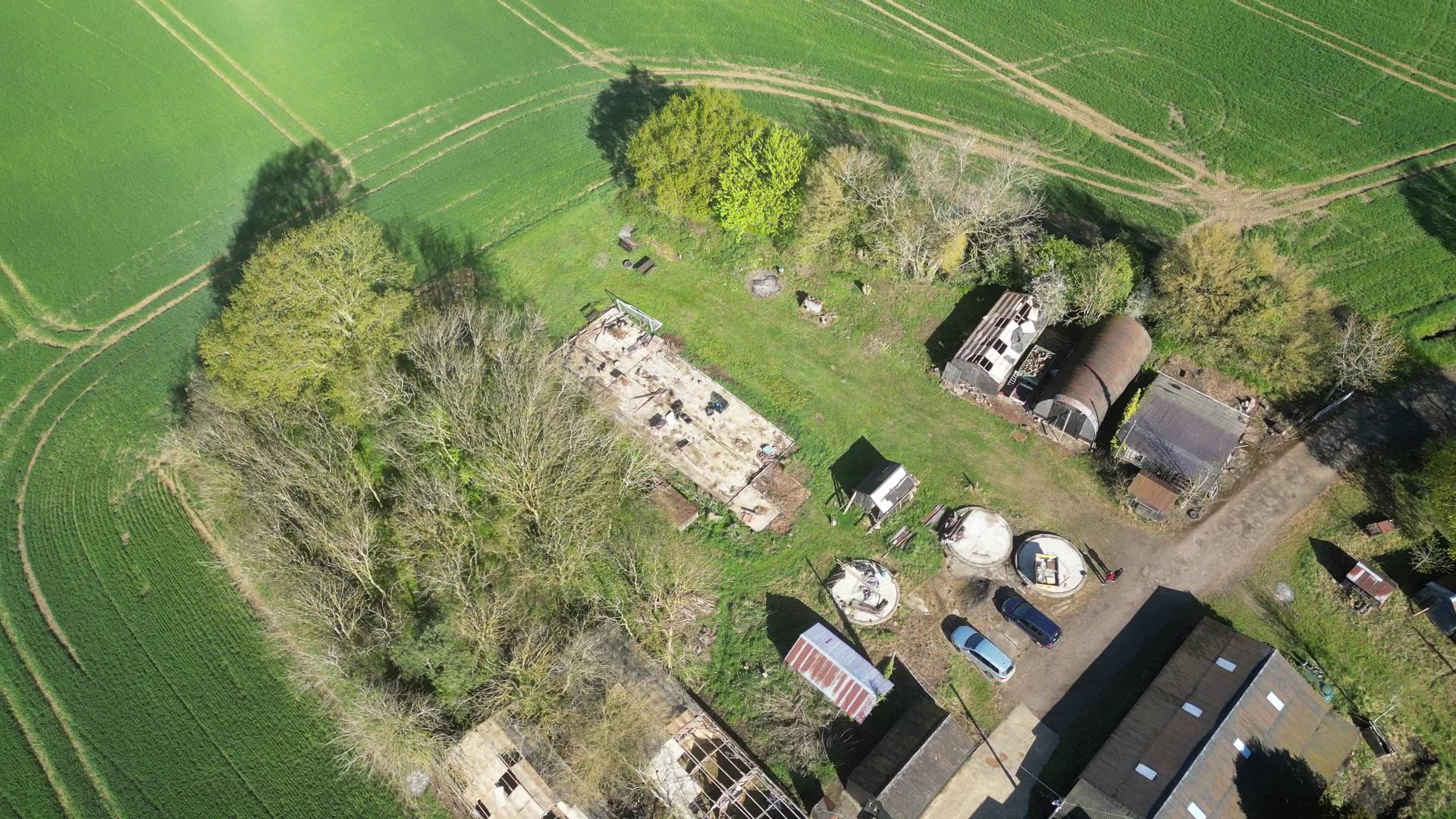Pre-build Aerial Shots